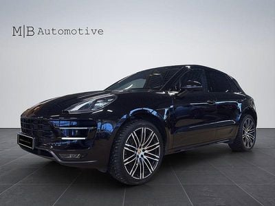 Svart Begagnad 2016 Porsche Macan Turbo Sport SUV | 429 900 kr (Lite dyr)