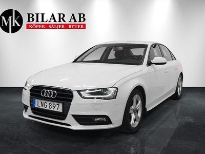 Vit Begagnad 2014 Audi A4 Comfort Sedan | 134 900 kr (Marknadspris)