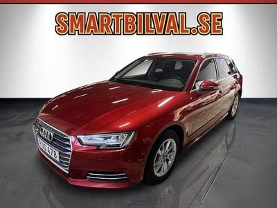 Begagnad Audi A4 190 HK (139 kW) 2017 Röd Kombi