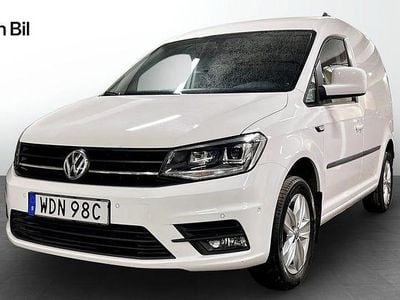 Begagnad VW Caddy 131 HK (96 kW) 2020 Vit Minibuss