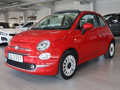 begagnad Fiat 500C 1.2 69hk Dualogic (aut) Lounge *V-hjul*