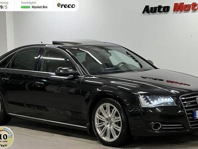 Begagnad Audi A8 351 HK (258 kW) 2012 Svart Sedan