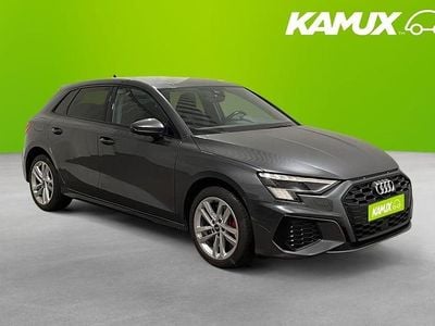 Grå Begagnad 2021 Audi A3 Sportback S-Line Halvkombi | 294 800 kr (Marknadspris)