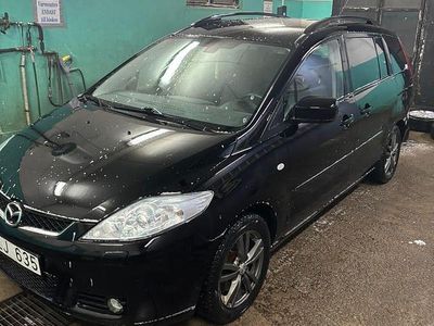 Svart Begagnad 2007 Mazda 5 Minibuss | 28 500 kr (Bra pris)