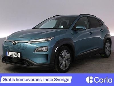 Blå Begagnad 2020 Hyundai Kona Premium SUV | 199 900 kr (Marknadspris)
