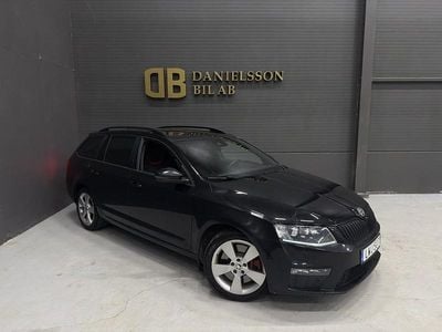 Begagnad Skoda Octavia RS 184 HK (135 kW) 2014 Svart Halvkombi