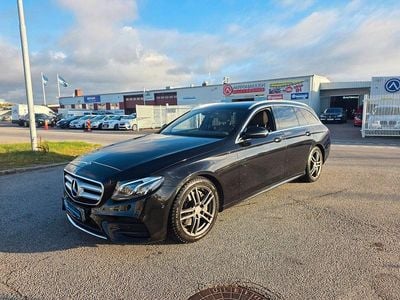 Begagnad Mercedes E300 AMG line 245 HK (180 kW) 2019 Svart Kombi