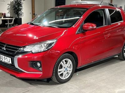 begagnad Mitsubishi Space Star Elegance 1,2 CVT Aut - Keyless, Backkamera 2020, Halvkombi