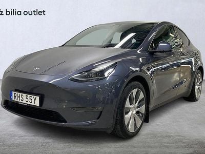 Begagnad Tesla Model Y Long Range AWD 378 kW (514 HK) 2022 Grå SUV