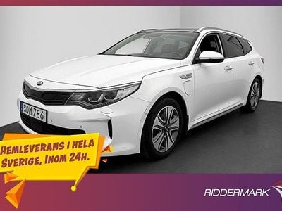 Begagnad Kia Optima Hybrid Sport 2018 Vit Sedan
