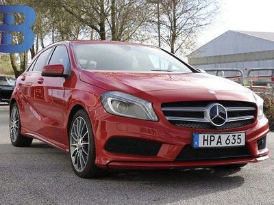 Röd Begagnad 2014 Mercedes A180 AMG Halvkombi | 184 900 kr (Lite dyr)
