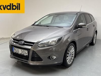 Begagnad Ford Focus Titanium 125 HK (91 kW) 2013 Brun Kombi