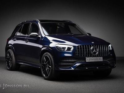 Begagnad Mercedes GLE350 AMG 320 HK (235 kW) 2022 Cavansit blå metallic SUV