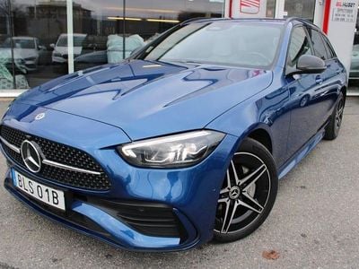 Begagnad Mercedes C300 AMG line 313 HK (230 kW) 2023 Blå Kombi