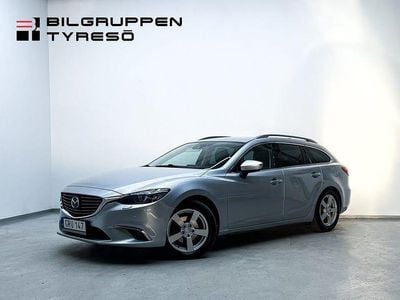 Grå Begagnad 2015 Mazda 6 Kombi | 119 900 kr (Marknadspris)