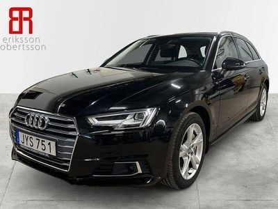 Svart Begagnad 2018 Audi A4 Kombi | 239 900 kr (Marknadspris)