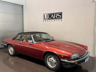Mörkröd Begagnad 1985 Jaguar XJS Cab | 110 900 kr