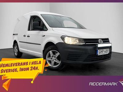 Vit Begagnad 2017 VW Caddy Minibuss | 159 800 kr (Lite dyr)