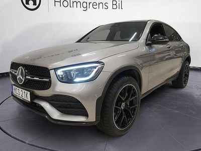 Begagnad Mercedes GLC300 AMG line 194 HK (142 kW) 2023 Silver Sportkupé
