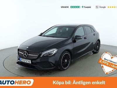 Begagnad Mercedes A180 AMG 124 HK (91 kW) 2015 Svart Halvkombi