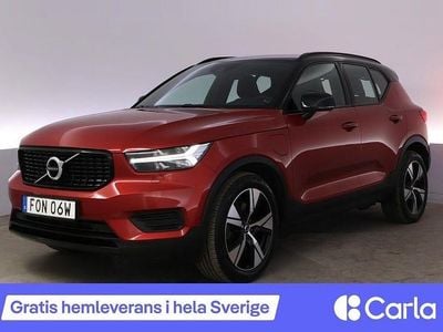 Röd Begagnad 2022 Volvo XC40 R-Design SUV | 382 900 kr (Marknadspris)