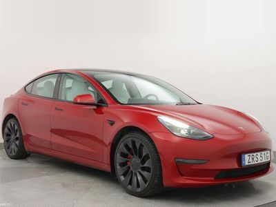 begagnad Tesla Model 3 Performance AWD Facelift (Total självkörningsförmåga)