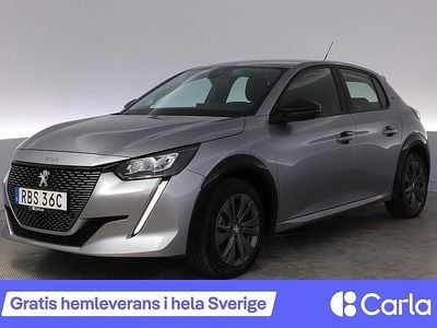 Grå Begagnad 2022 Peugeot e-208 Active Halvkombi | 179 990 kr (Marknadspris)