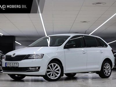 Vit Begagnad 2017 Skoda Rapid Style Halvkombi | 119 900 kr (Marknadspris)