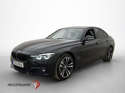 Begagnad BMW 330 Sport Line 252 HK (185 kW) 2018 Svart Sedan