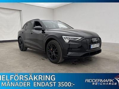 Begagnad Audi e-tron 300 kW (408 HK) 2020 Svart SUV
