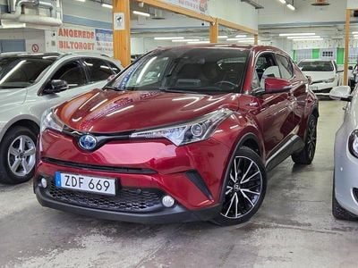 Begagnad Toyota C-HR Edition 122 HK (89 kW) 2017 Röd SUV