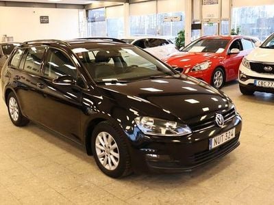 Svart Begagnad 2015 VW Golf VII Kombi | 79 900 kr (Bra pris)