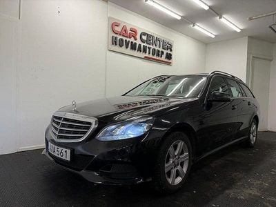 Svart Begagnad 2016 Mercedes E220 Kombi | 69 900 kr