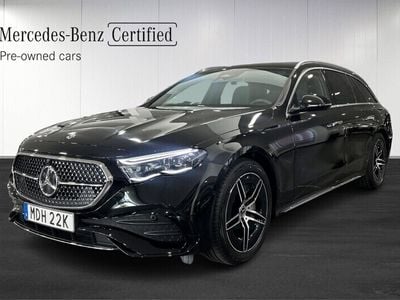 Begagnad Mercedes E220 198 HK (145 kW) 2025 Svart (black) Kombi