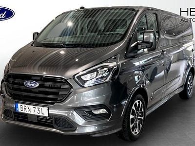 Grå Begagnad 2020 Ford Transit Custom Sport Van | 312 375 kr (Lite dyr)