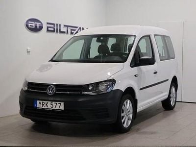 Begagnad VW Caddy Life 85 HK (62 kW) 2017 Vit Minibuss