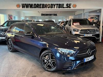 Blå Begagnad 2022 Mercedes E300 AMG line Sedan | 449 900 kr (Lite dyr)