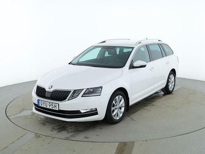 Begagnad Skoda Octavia Style 151 HK (111 kW) 2019 Vit Kombi