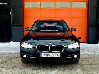 Begagnad BMW 320 Sport Line 184 HK (135 kW) 2018 Svart Kombi