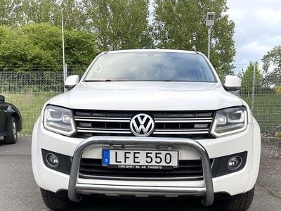 Vit Begagnad 2016 VW Amarok Highline Pickup | 134 900 kr (Dyr)