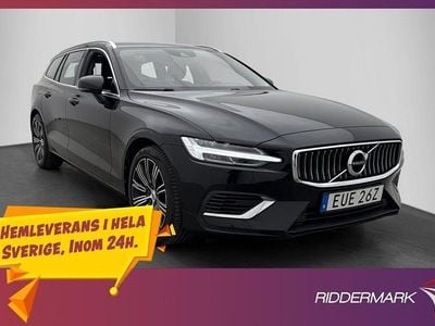 Svart Begagnad 2021 Volvo V60 Inscription Kombi | 279 900 kr (Bra pris)