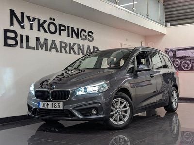 Grå Begagnad 2016 BMW 218 Gran Tourer Advantage Minibuss | 149 900 kr (Marknadspris)