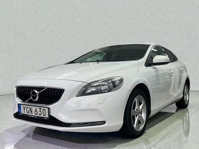Begagnad Volvo V40 122 HK (89 kW) 2017 Vit Halvkombi