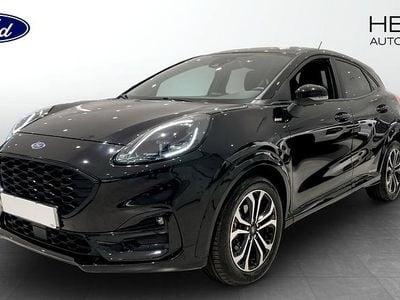 Svart Begagnad 2022 Ford Puma ST-Line SUV | 209 900 kr (Marknadspris)