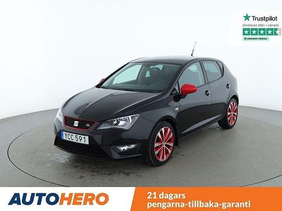 Svart Begagnad 2016 Seat Ibiza FR Halvkombi | 91 000 kr