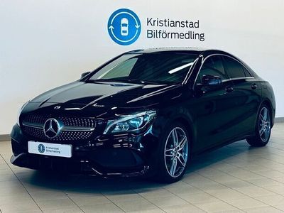 begagnad Mercedes CLA220 d Aut, Night Black, AMG Sport, Carplay