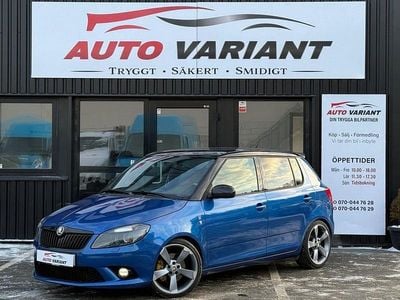 Begagnad Skoda Fabia Monte Carlo 180 HK (132 kW) 2012 Blå