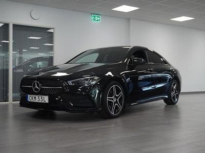Svart Begagnad 2020 Mercedes 200 AMG Halvkombi | 339 800 kr
