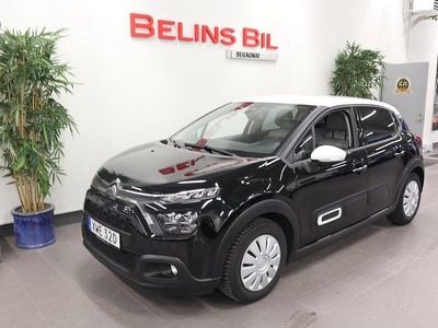 Svart Begagnad 2023 Citroën C3 Shine Halvkombi | 159 500 kr (Marknadspris)