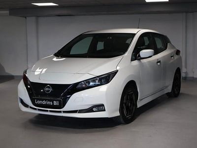 Vit Begagnad 2022 Nissan Leaf Acenta Halvkombi | 184 500 kr (Marknadspris)